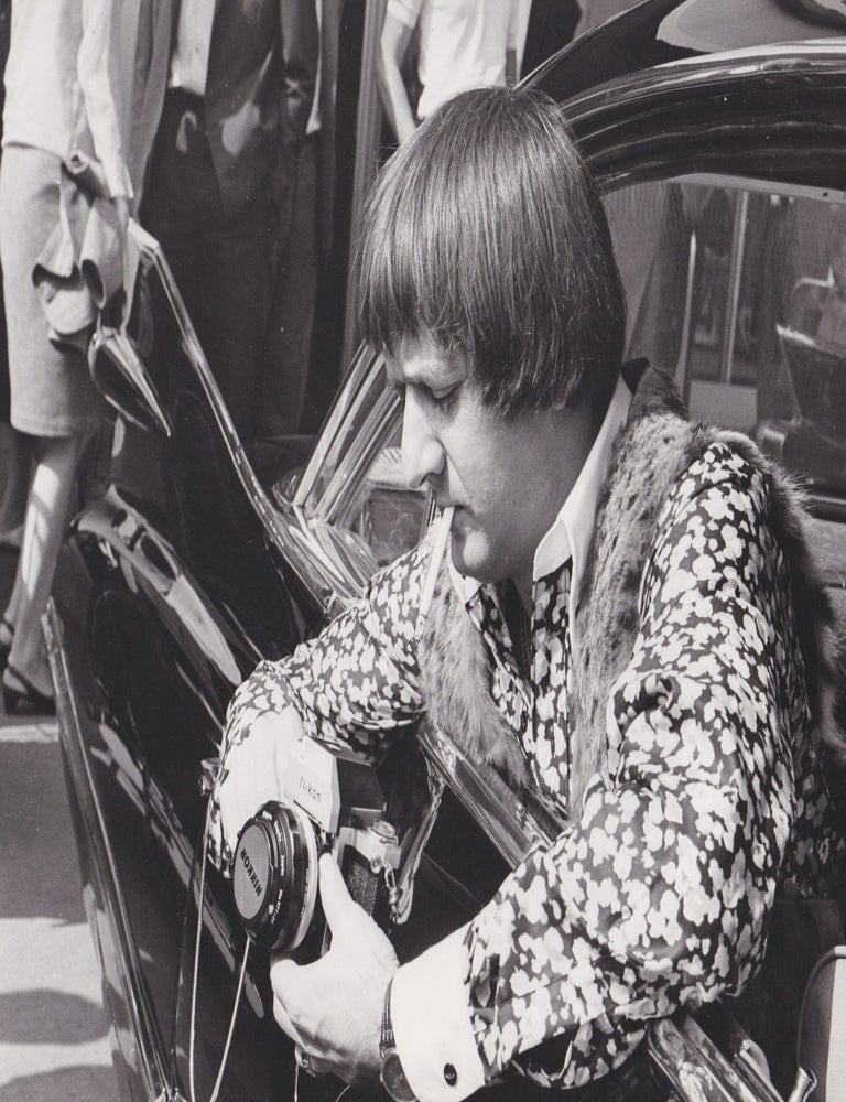 Three original press photographs of Sonny and Cher in Paris, 1967