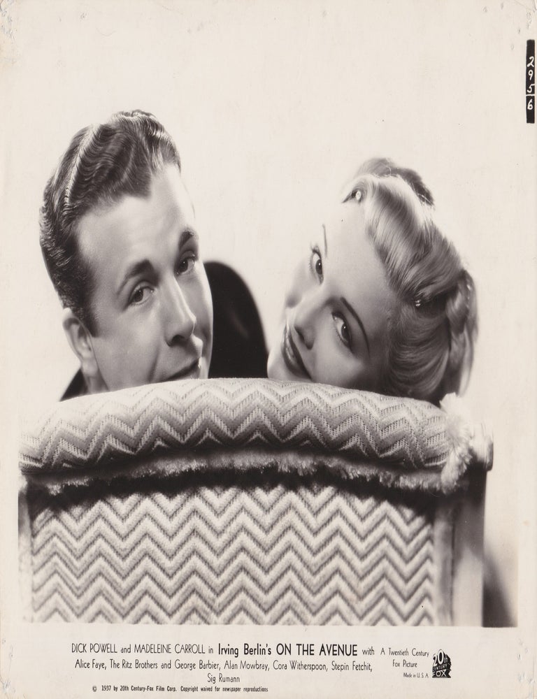 On the Avenue (Two original photographs from the 1937 film musical