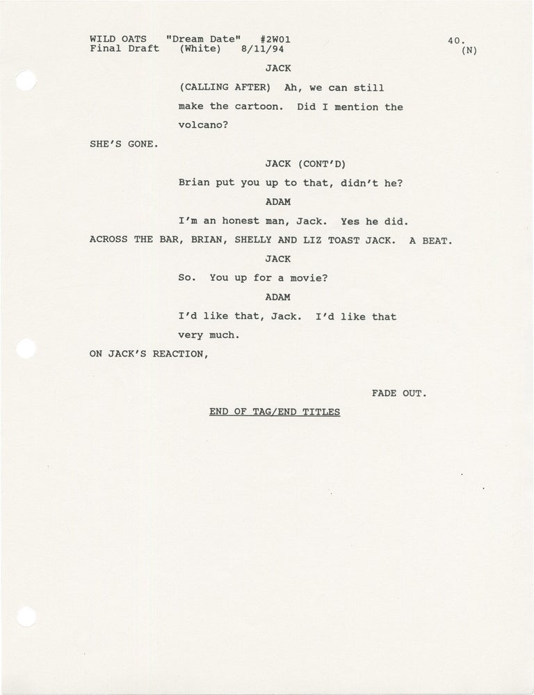 Wild Oats: Dream Date