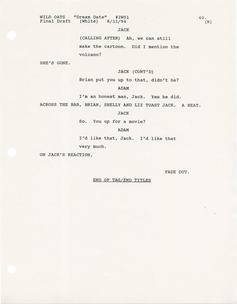 Wild Oats: Dream Date