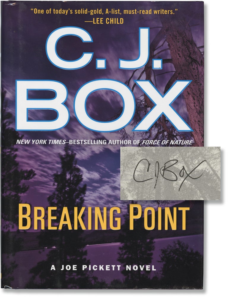 Breaking Point (First Edition, inscribed
