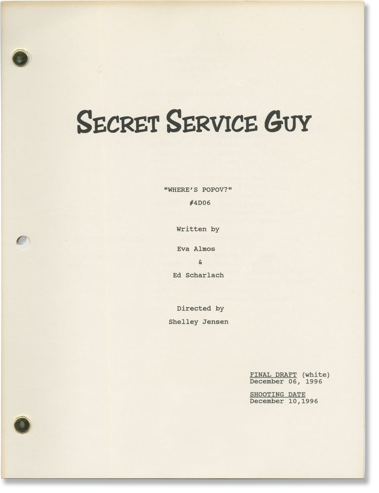 Secret Service Guy: Where's Popov?
