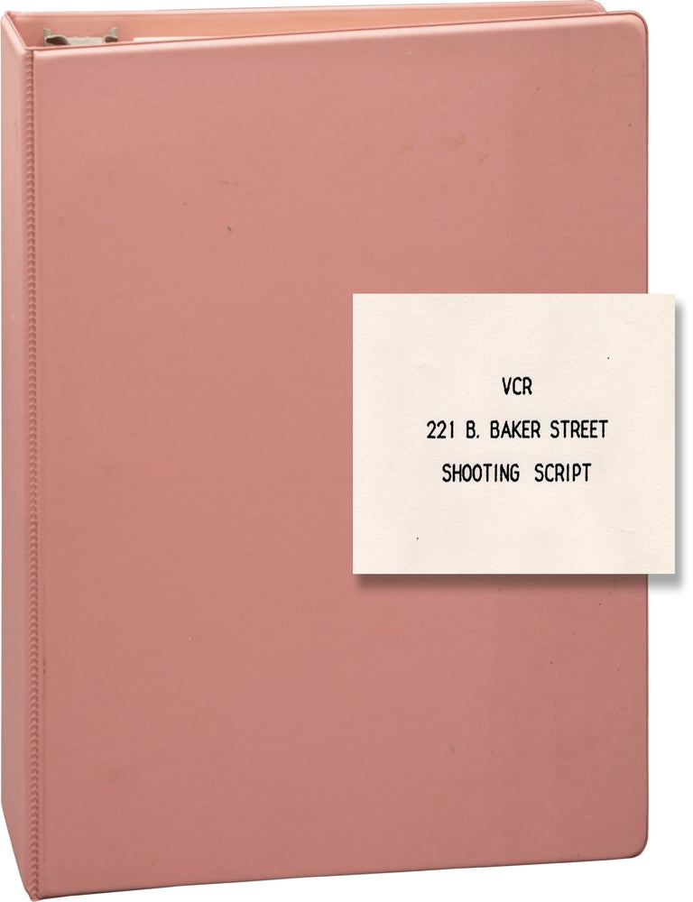 VCR 221 B. Baker Street (Original shooting script for the 1987 hybrid VHS board game