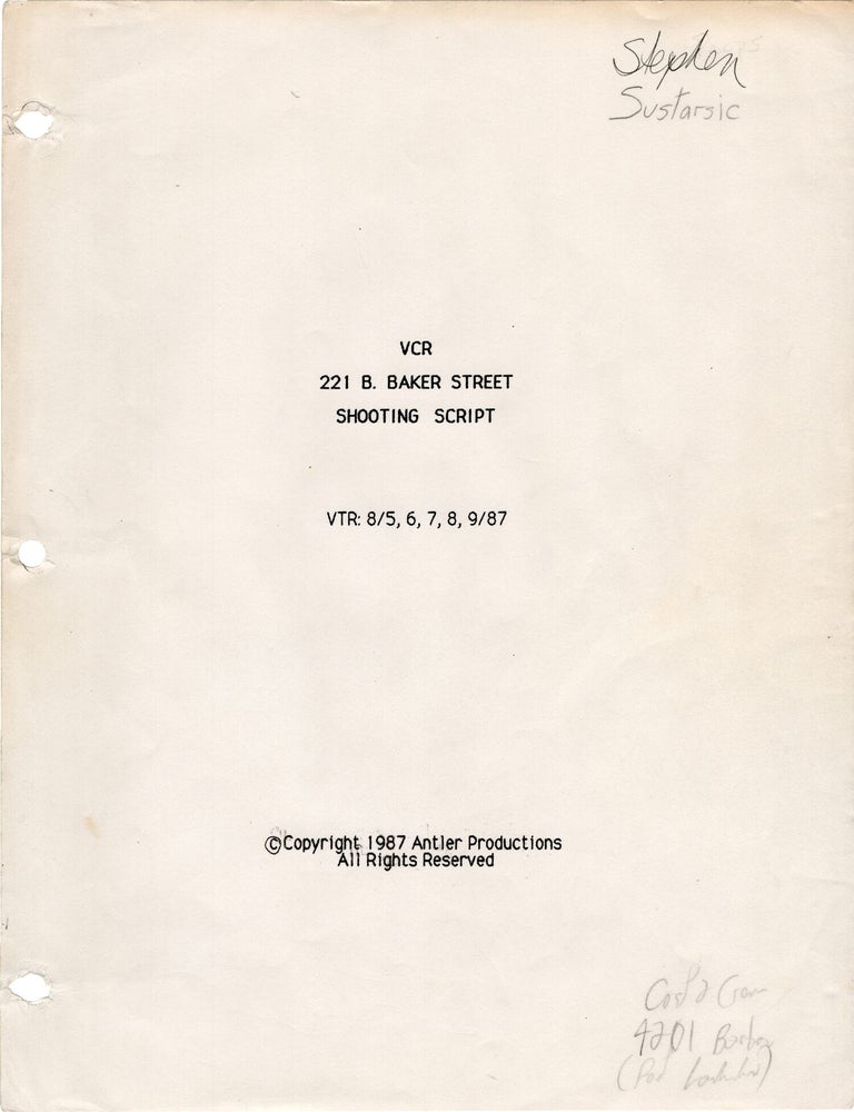 VCR 221B Baker Street