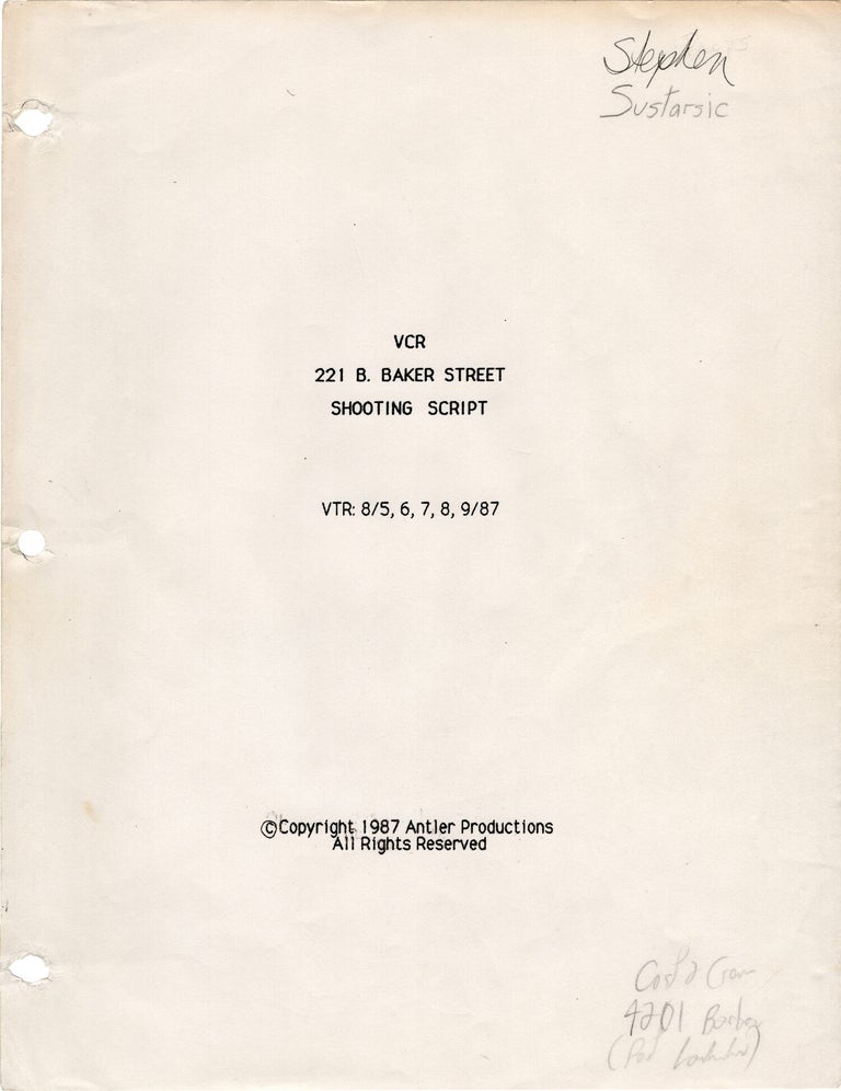 VCR 221B Baker Street