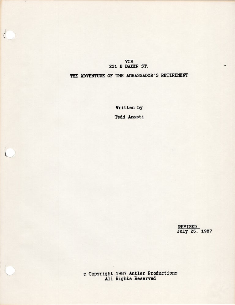 VCR 221B Baker Street