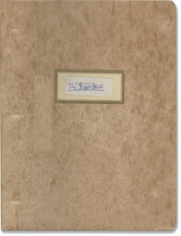 Book #171974] The Right Stuff (Original screenplay for the 1983 film). Ed Harris Sam Shepard,...