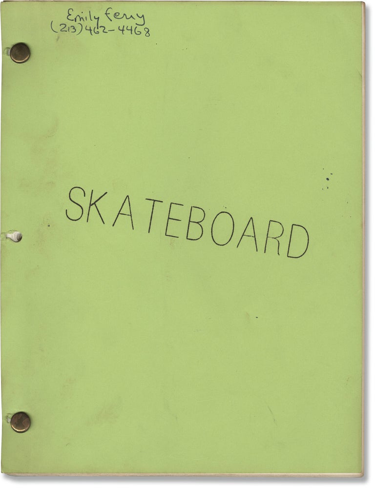 Book #171976] Skateboard (Original screenplay for the 1978 film). Richard A. Wolf, Kathleen Lloyd...