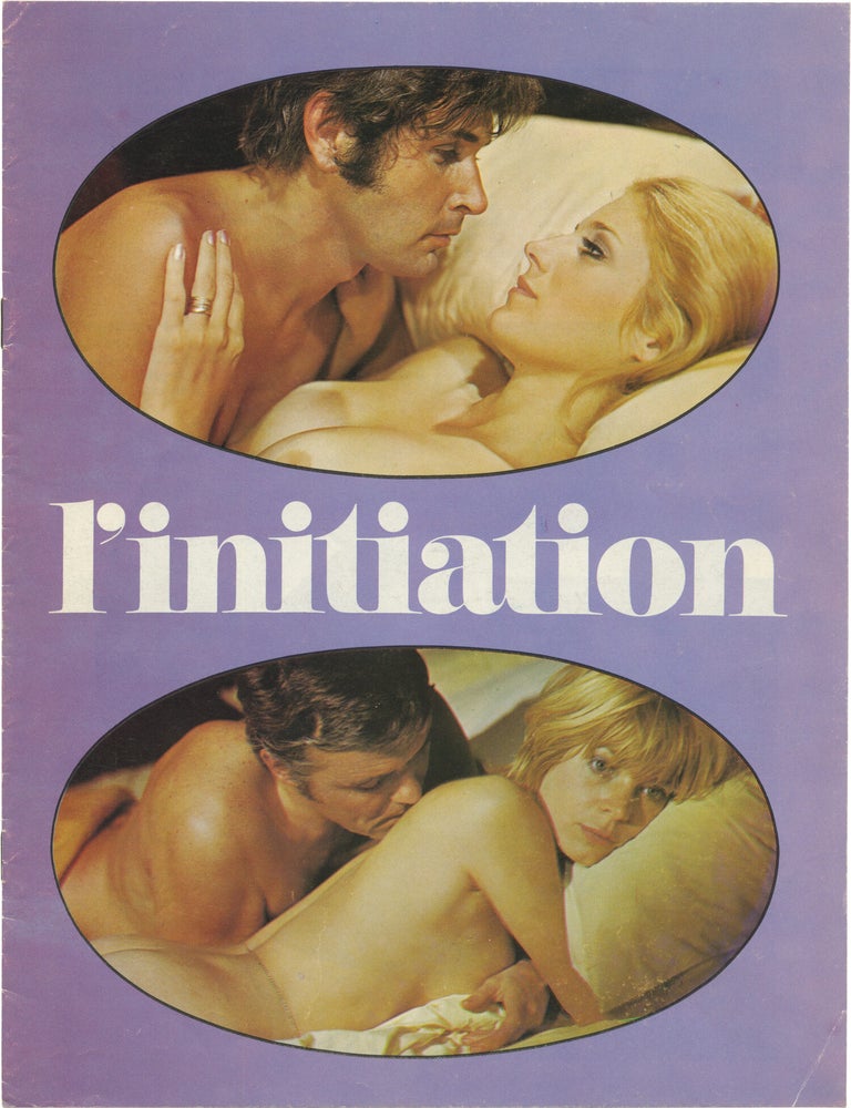 Book #171985] The Initiation [L'initiation, Here and Now] (Original pressbook for the 1970...