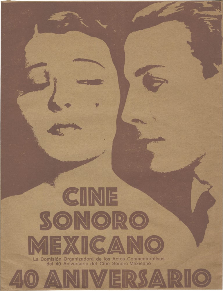 Book #171992] Cine Sonoro Mexicano 40 Aniversario [The 40th Anniversary of Mexican Sound Cinema]...
