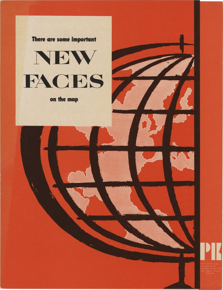 Book #171997] Original press folder produced by Paul Kohner Agency, circa 1959. Paul Kohner Agency