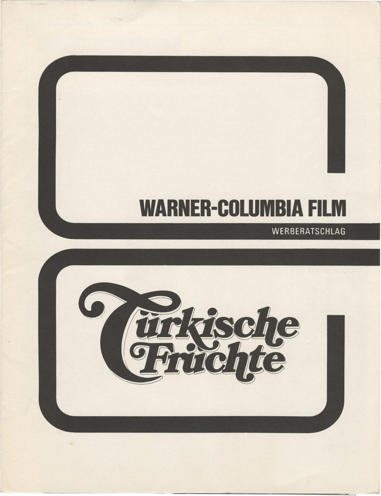Turkish Delight [Turkische Fr&uuml;chte] (Original pressbook for the German release of the 1973 Dutch...