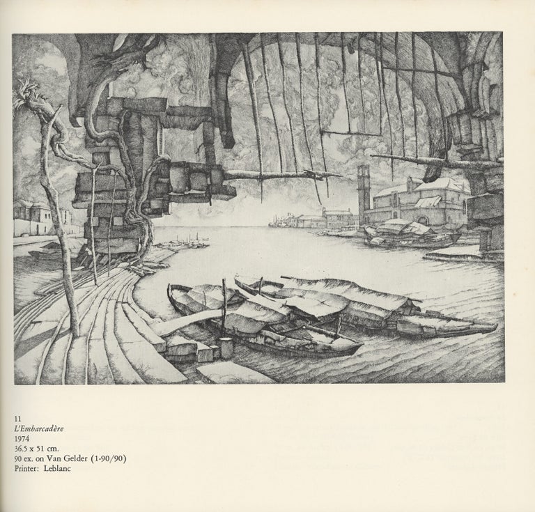 Érik Desmazières: Etchings 1972-1981