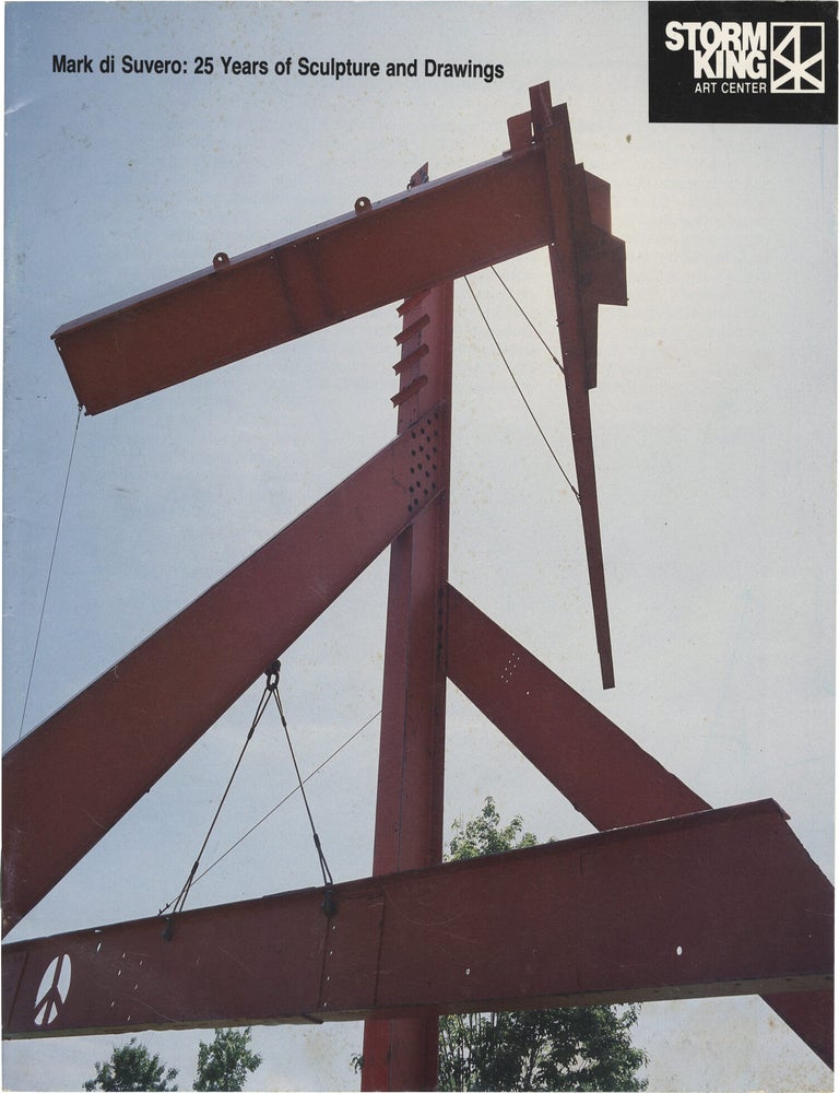 Book #172014] Mark di Suvero: 25 Years of Sculpture and Drawings (First Edition). Mark di Suvero