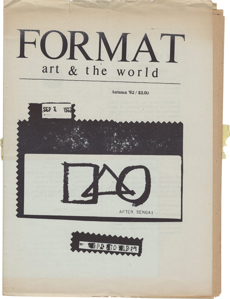 Book #172022] Format Magazine: Art and the World (Vol. 4, No. 4: Autumn, 1982). C L. Morrison