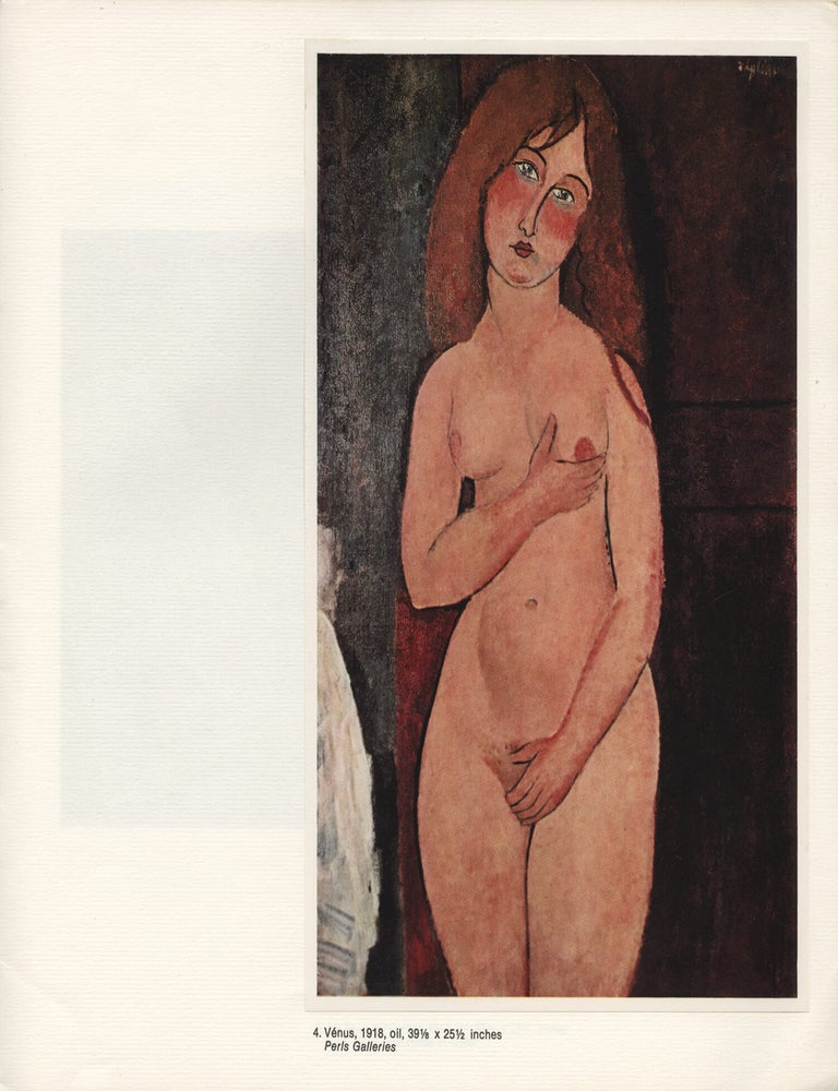 The Nudes of Modigliani