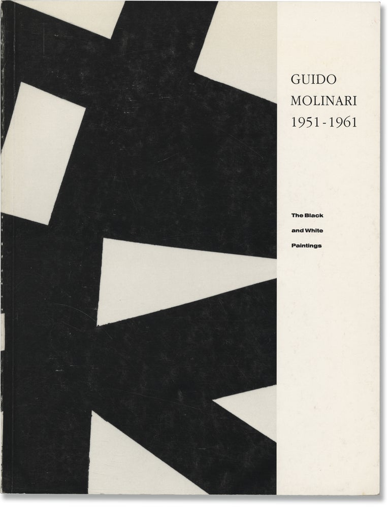 Book #172044] Guido Molinari, 1951-1961: The Black and White Paintings (First Edition). Guido...
