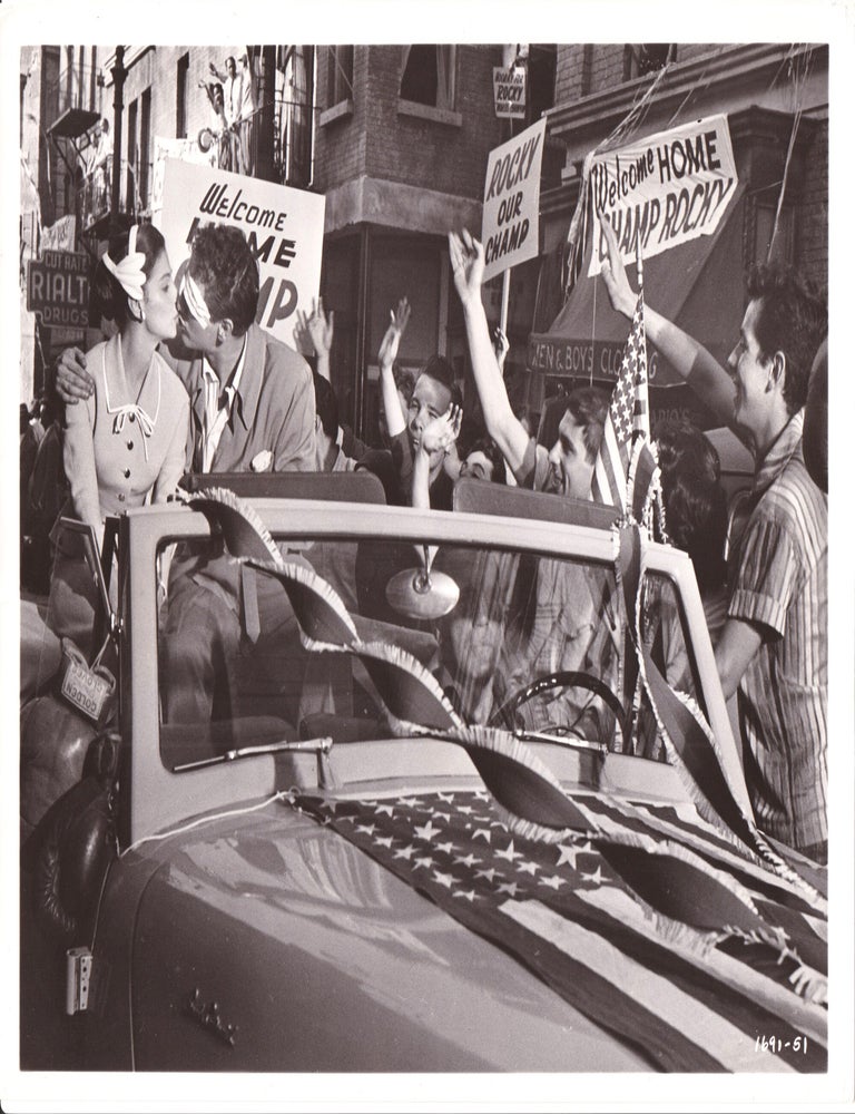 Book #172053] Somebody Up There Likes Me (Two original photographs from the 1956 film). Pier...