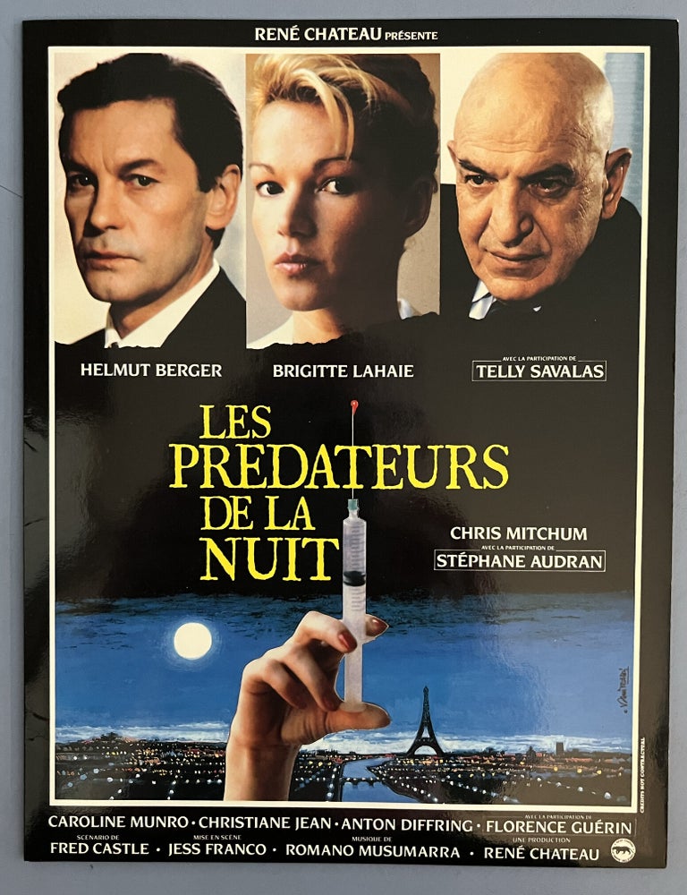 Faceless [Les Pr&eacute;dateurs de la nuit] (Original press kit for the 1988 film, with six photographs