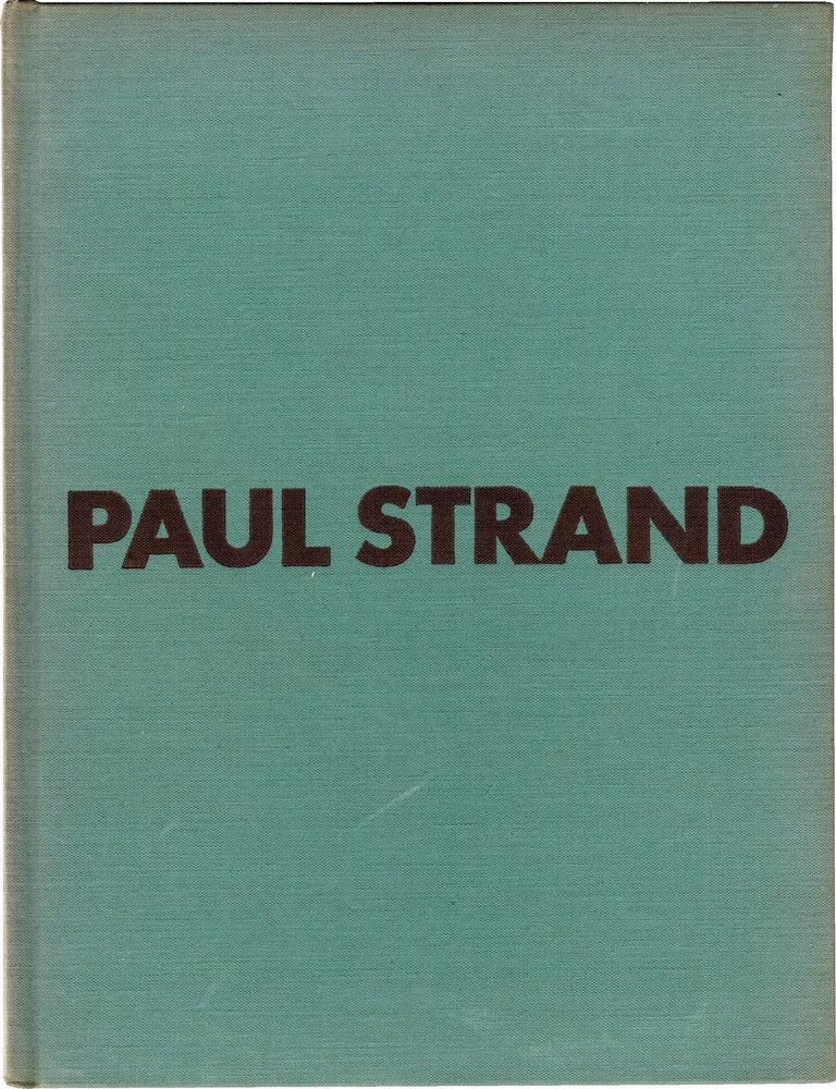 Paul Strand: Photographs 1915-1945 (First Edition