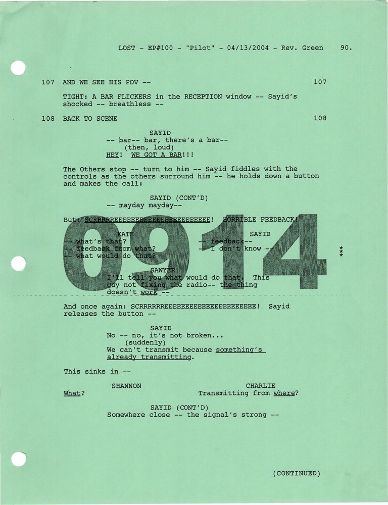 Lost: Pilot Part 1