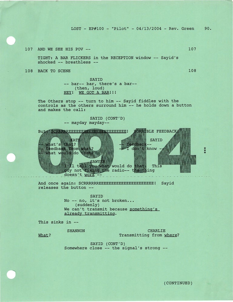 Lost: Pilot Part 1