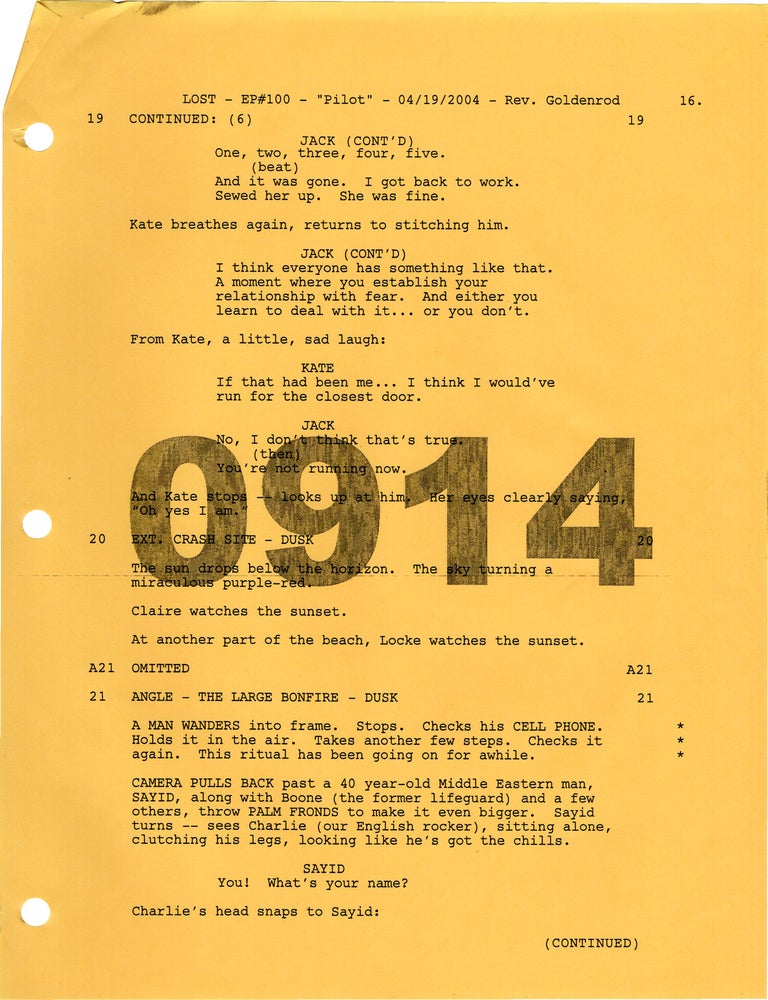 Lost: Pilot Part 1