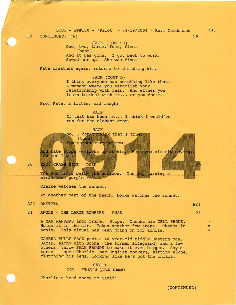 Lost: Pilot Part 1