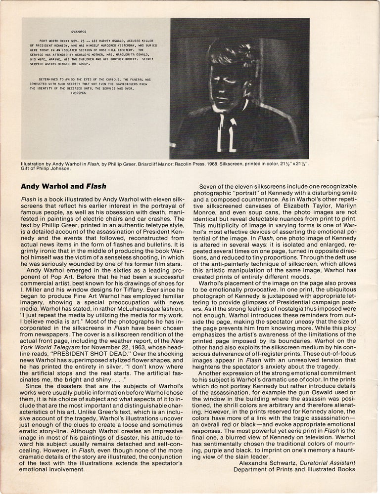 MOMA: A Publication for Members of The Museum of Modern Art