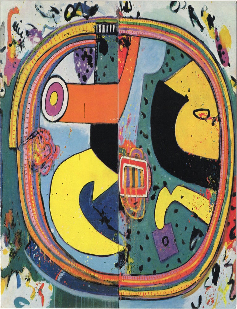 Book #172112] Alan Davie: Recent Paintings (Original invitation to the 1967 exhibition). Alan...