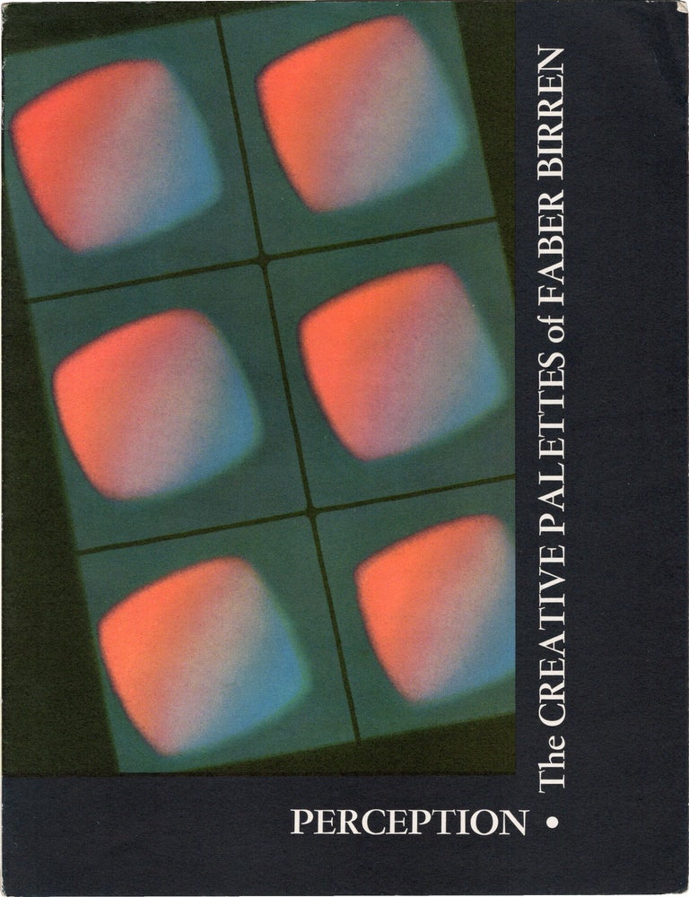 Book #172116] Perception: The Creative Palettes of Faber Birren (Original brochure for the 1967...