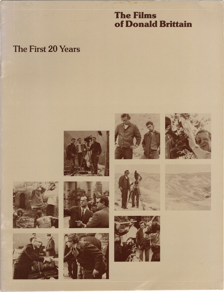 Book #172129] The Films of Donald Brittain: The First 20 [Twenty] Years (First Edition). Donald...