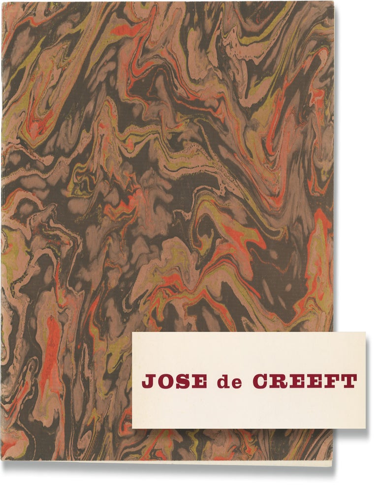 Book #172148] Jos&eacute; de Creeft: Recent Sculpture (Original catalog for the 1961 exhibition)....