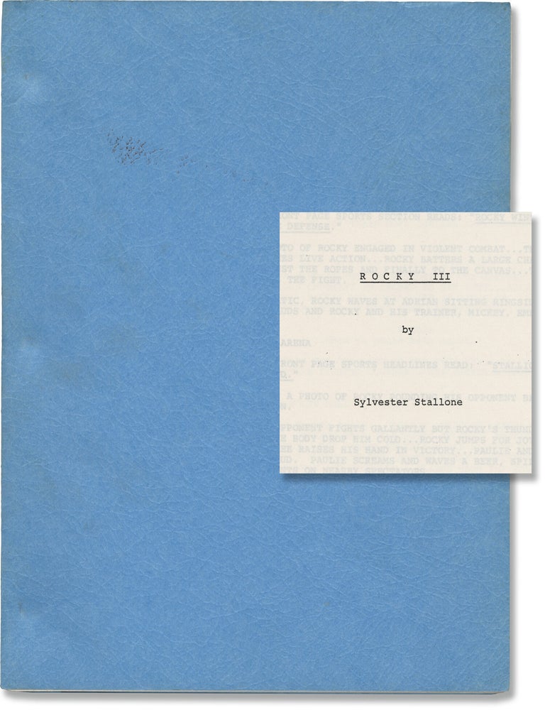 Rocky III (Original screenplay for the 1982 film