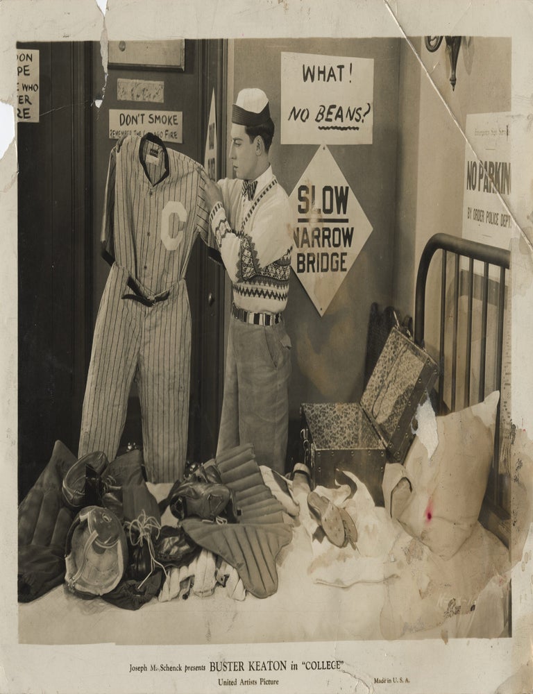 Book #172197] College (Original photograph from the 1927 film). Buster Keaton, James W. Horne,...
