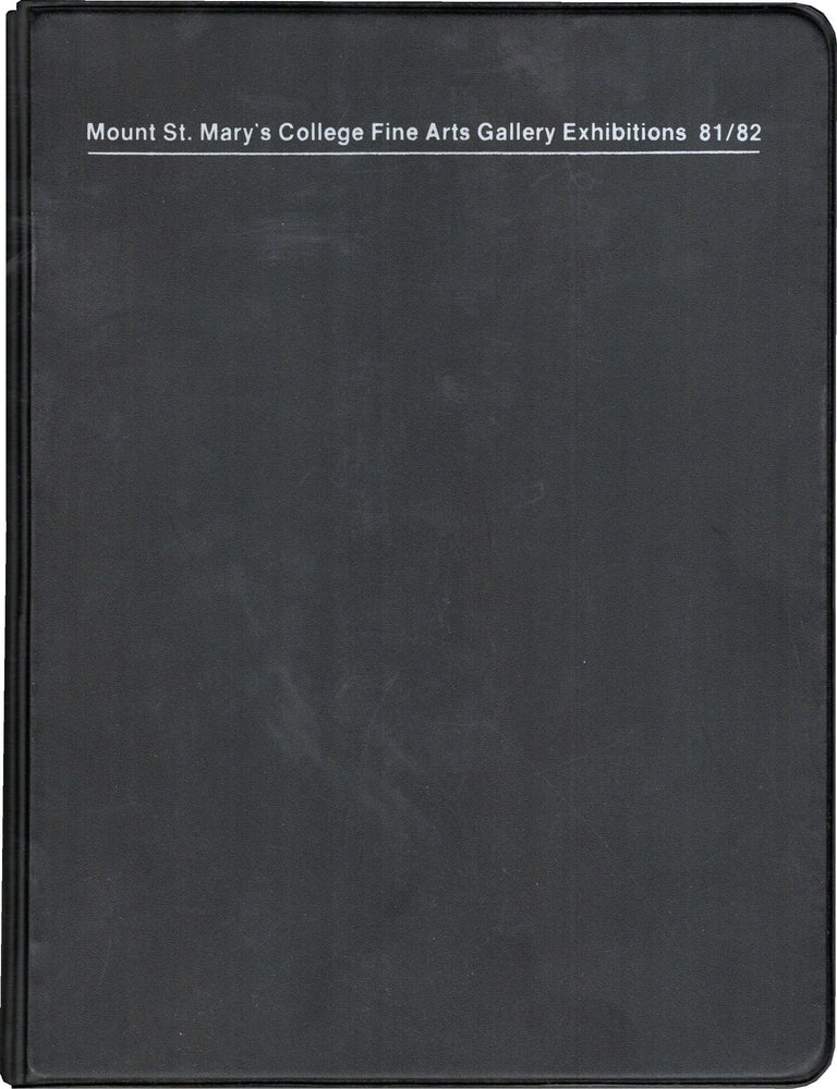 Mount St. Mary's College [University] Fine Arts Gallery Exhibitions 81/82 (Original...