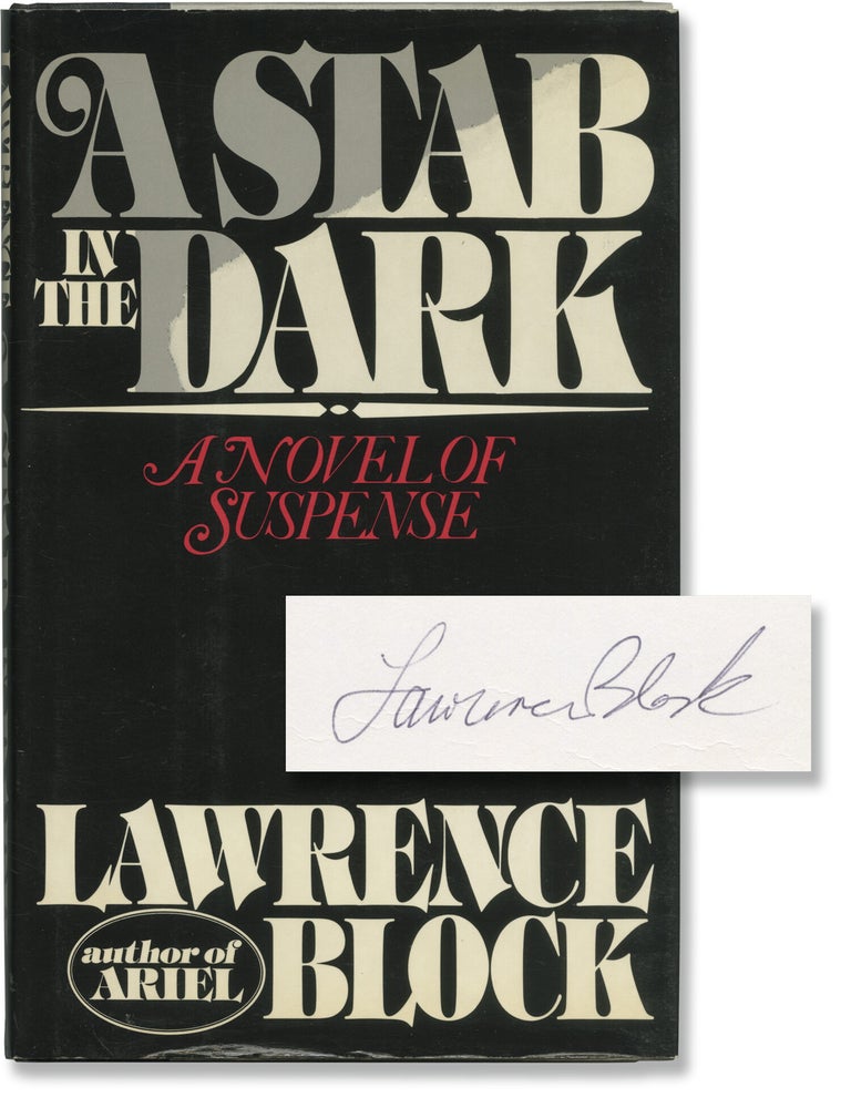 A Stab in the Dark (First Edition, signed by the author on a tipped-in bookplate