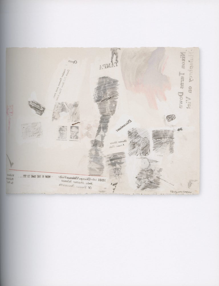 Robert Rauschenberg: Transfer Drawings from the 1950s and 1960s