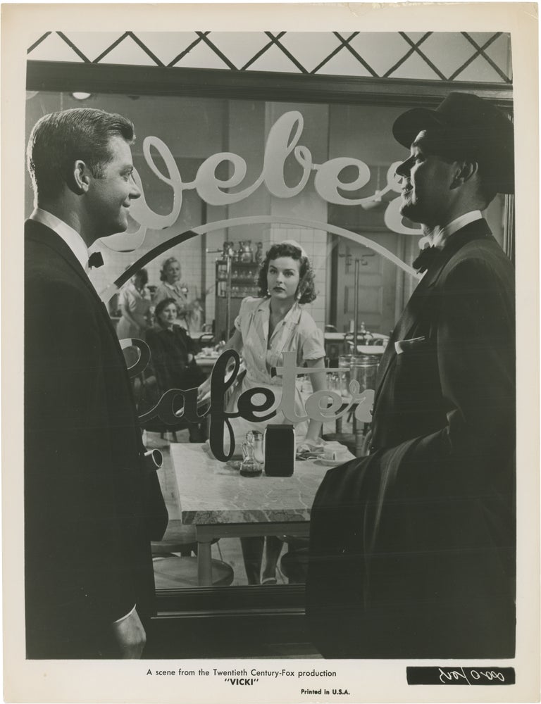 Book #172357] Vicki (Original photograph from the 1953 film noir). Harry Horner, Jean Peters...