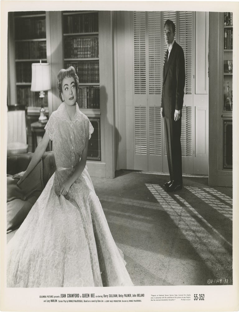 Book #172358] Queen Bee (Original photograph from the 1955 film noir). Joan Crawford, Ranald...