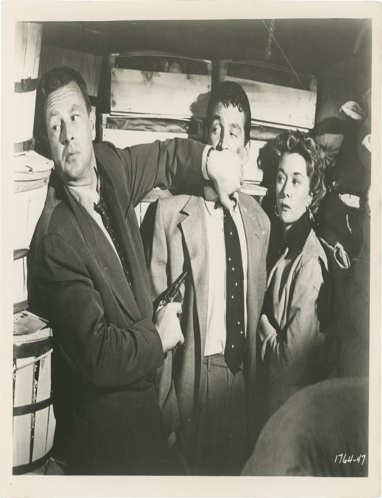 Naked Alibi (Five original photographs from the 1954 film noir