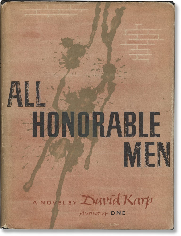 Book #172408] All Honorable Men (First Edition). David Karp