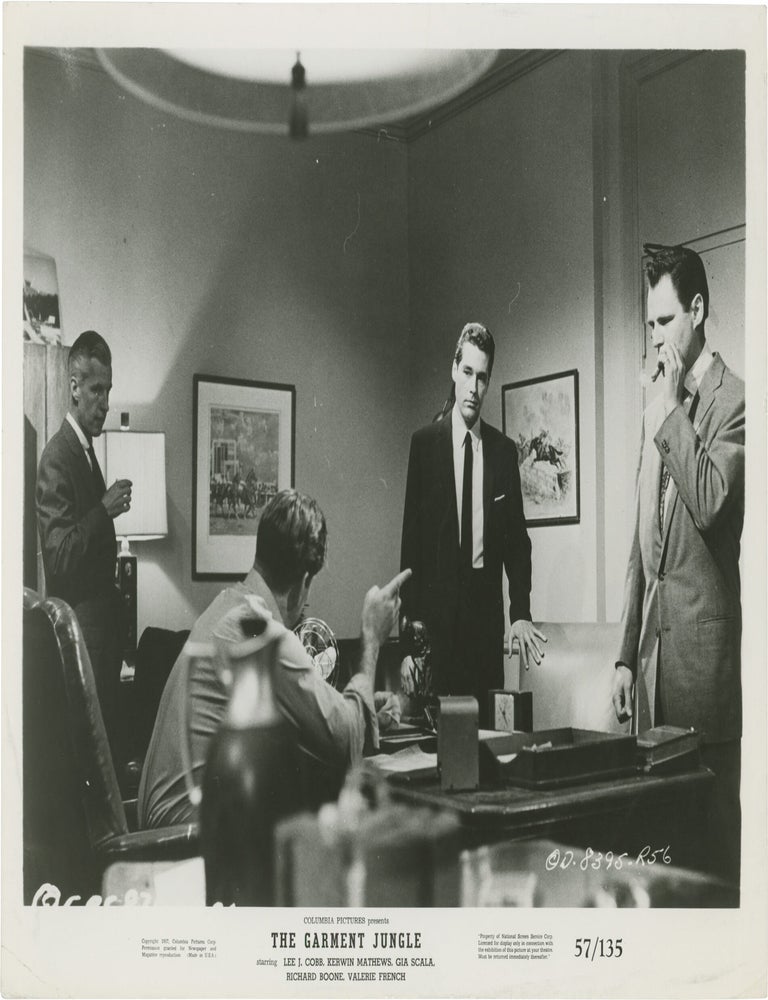 The Garment Jungle (Collection of seven original photographs from the 1957 film
