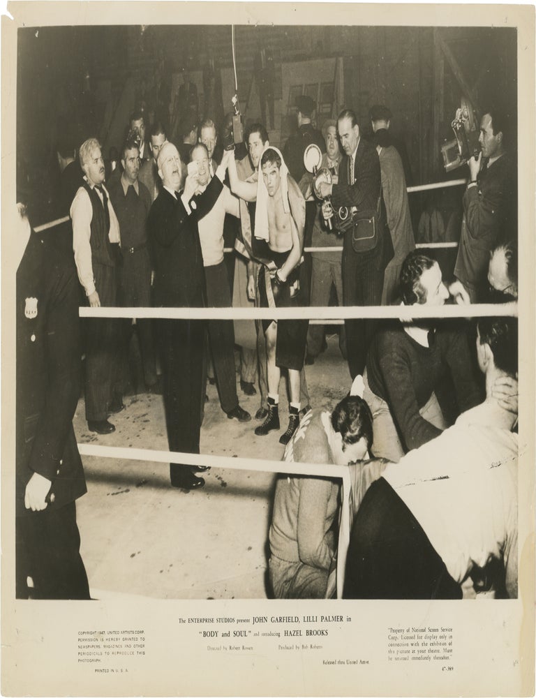 Body and Soul (Two original photographs from the 1947 film