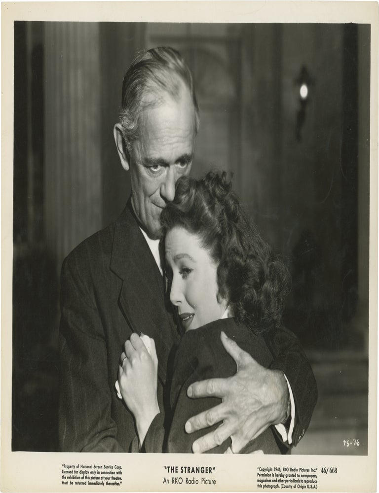 The Stranger (Four original photographs from the 1946 film noir