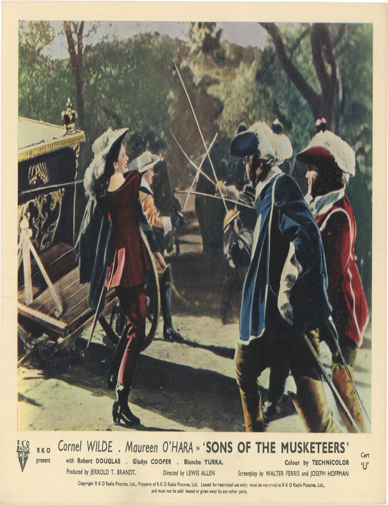 At Sword's Point [Sons of the Musketeers] (Eight original British front-of-house cards from...