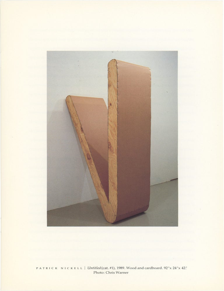 Sculpture Installations: Material Consequence
