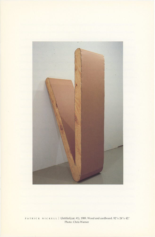 Sculpture Installations: Material Consequence
