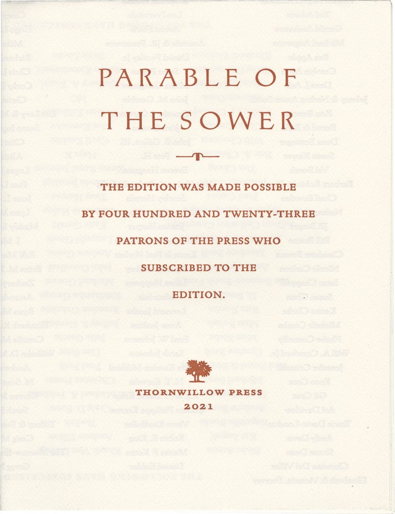 Parable of the Sower