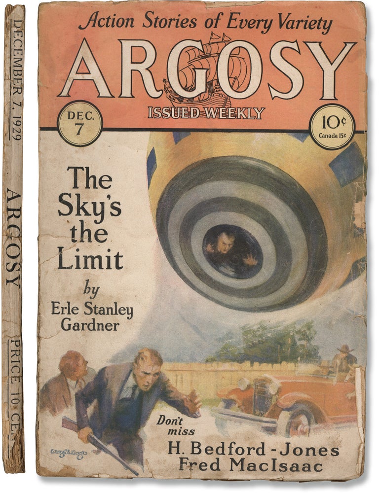Book #172697] Argosy Magazine December 7, 1929. H. Bedford Jones Erle Stanley Gardner, Fred...